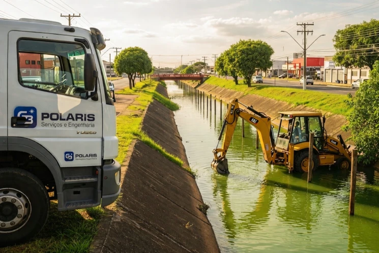 Limpeza Canais Barragens